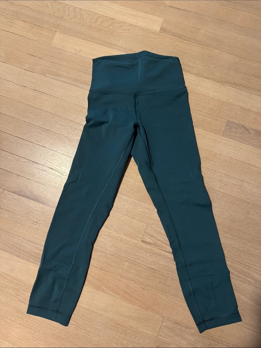 lululemon athletica wunder train high rise crop in jasper 23"